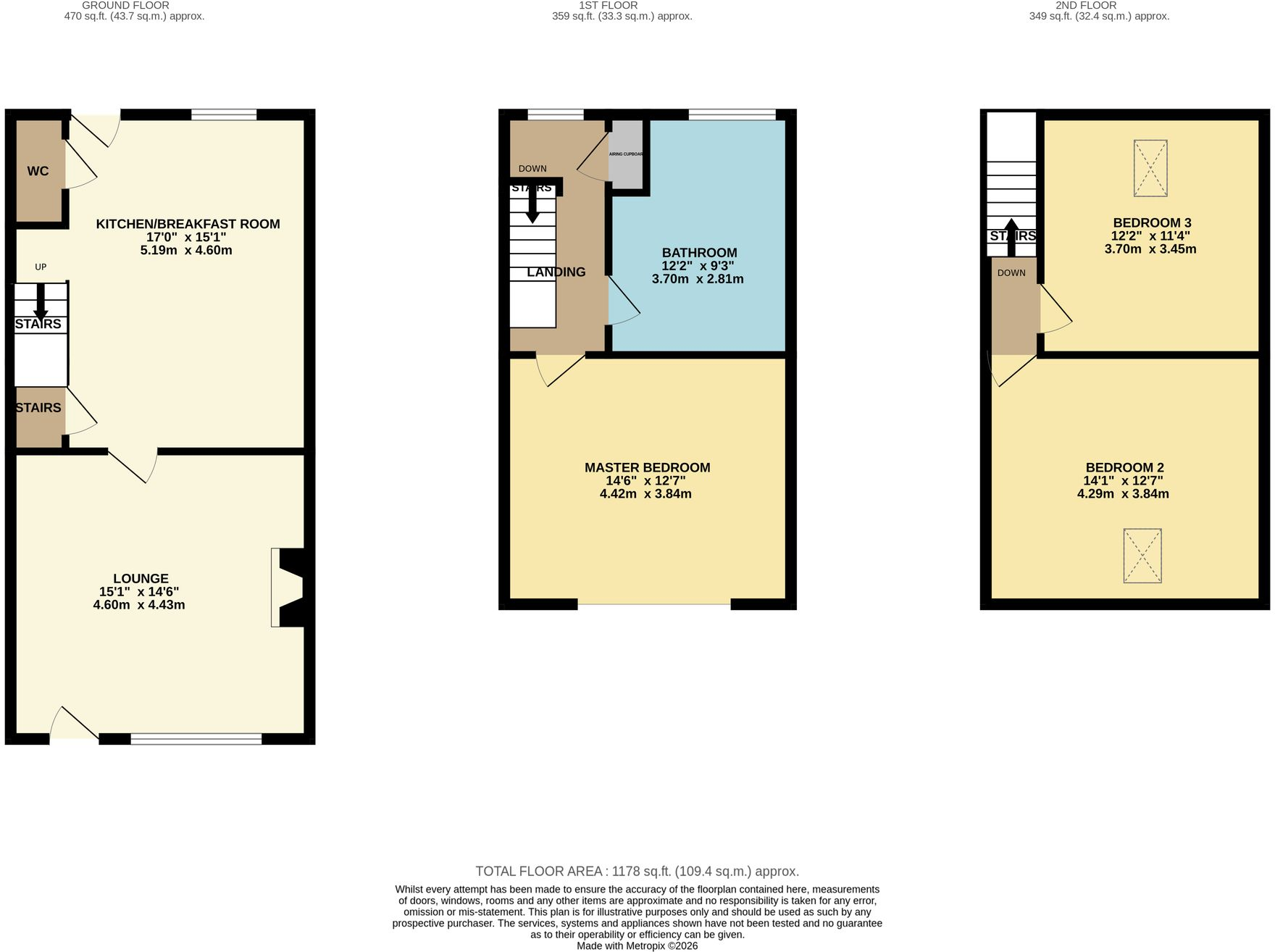 Garden Street, Summerseat, BL9 floorplan