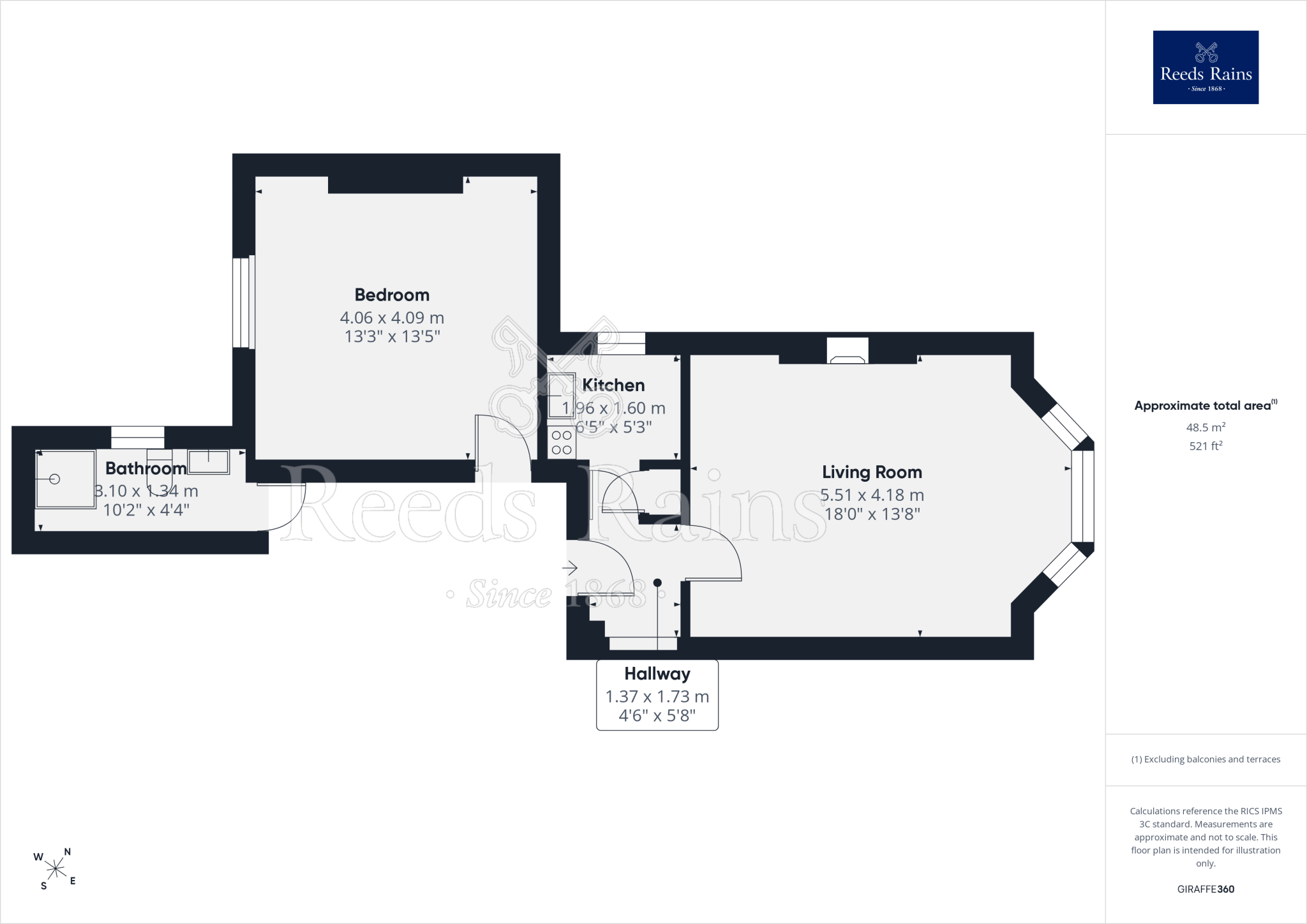 Bath Street, Rhyl, Denbighshire, LL18 floorplan