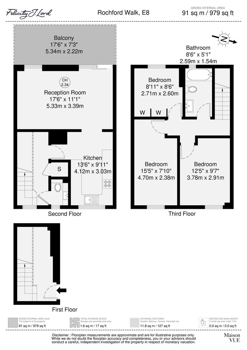 Rochford Walk, London floorplan