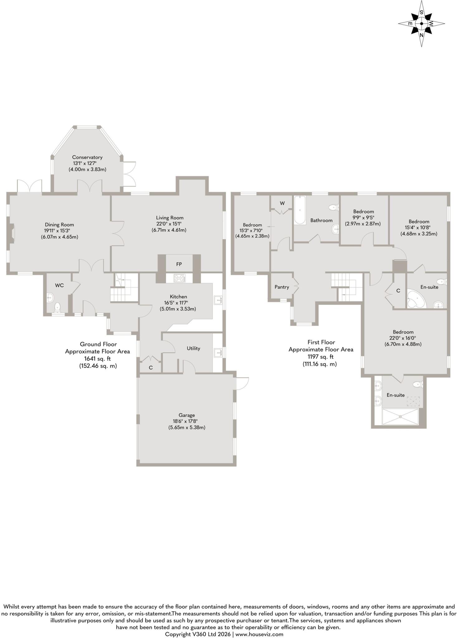 Space, Privacy and Countryside Views in Sedgeford floorplan
