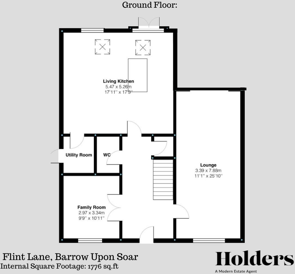 Flint Lane, Barrow Upon Soar, Loughborough floorplan