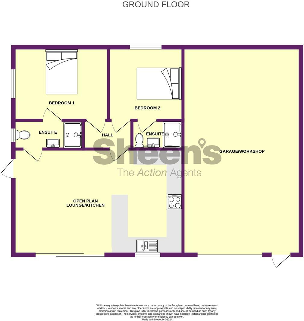 Brooklands View, Tenpenny Hill, Thorrington floorplan