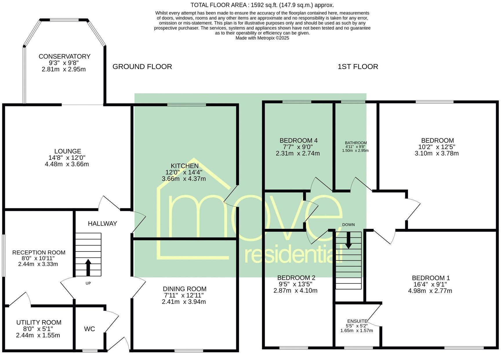 Epsom Road, Moreton, CH46 floorplan