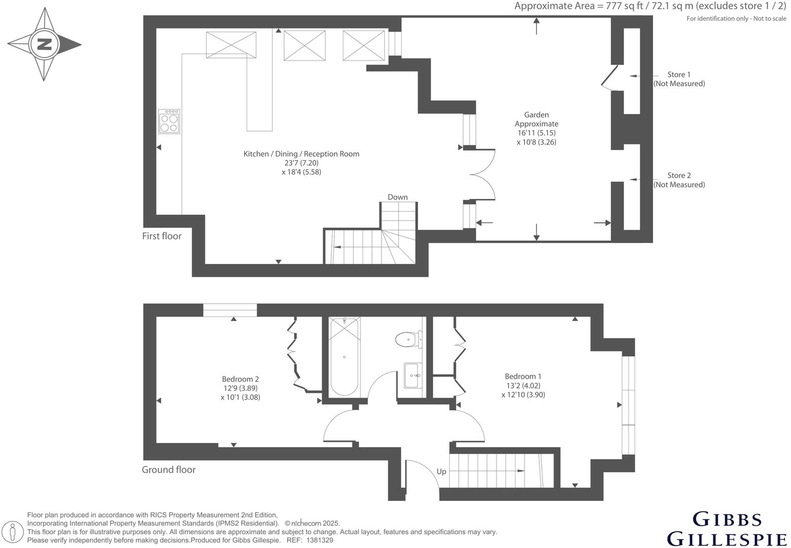 Gordon Road, Ealing, London floorplan