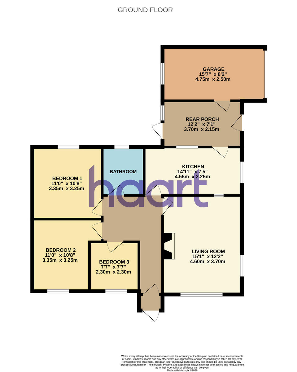 Walesby Crescent, Nottingham floorplan