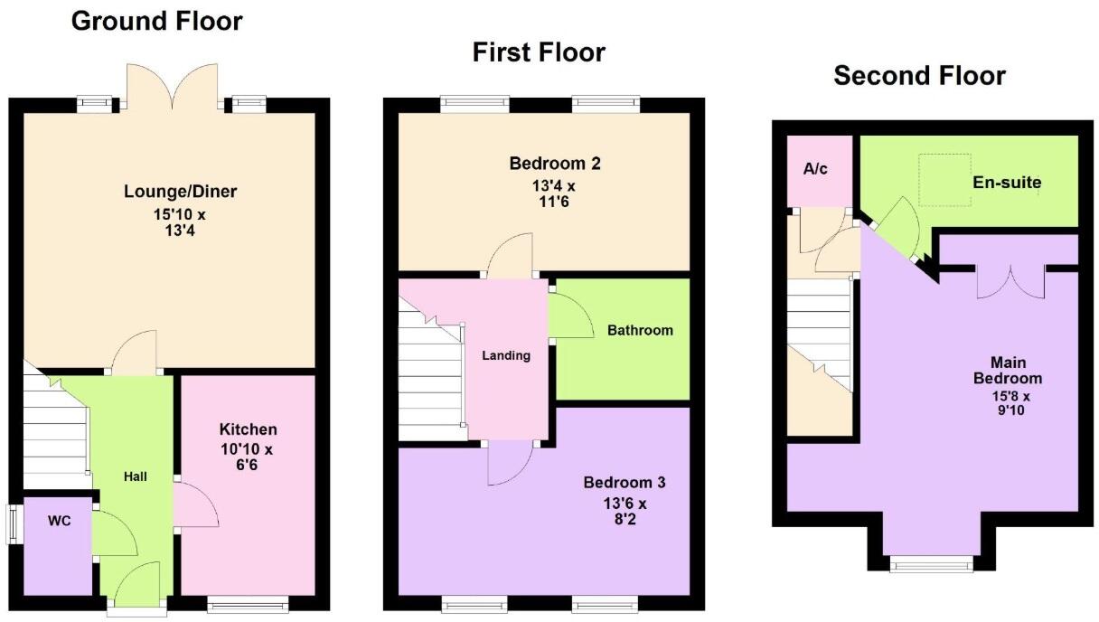 Sandringham Walk, CORBY floorplan