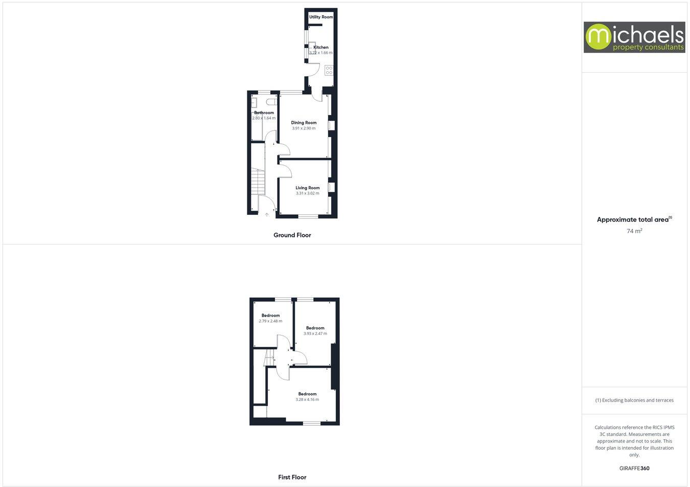 The Causeway, Halstead, CO9 floorplan