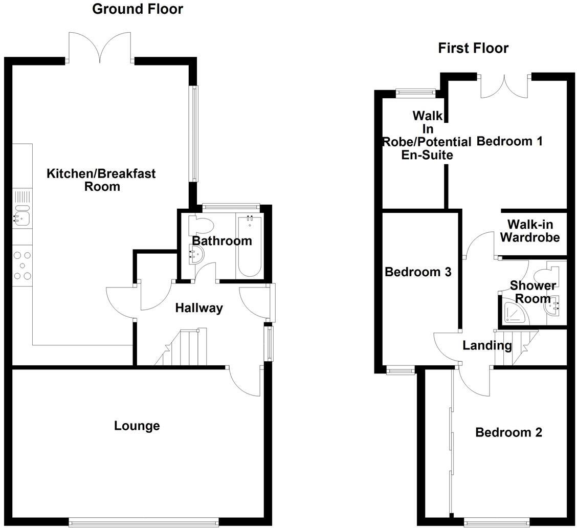 Farrar Avenue, Mirfield floorplan