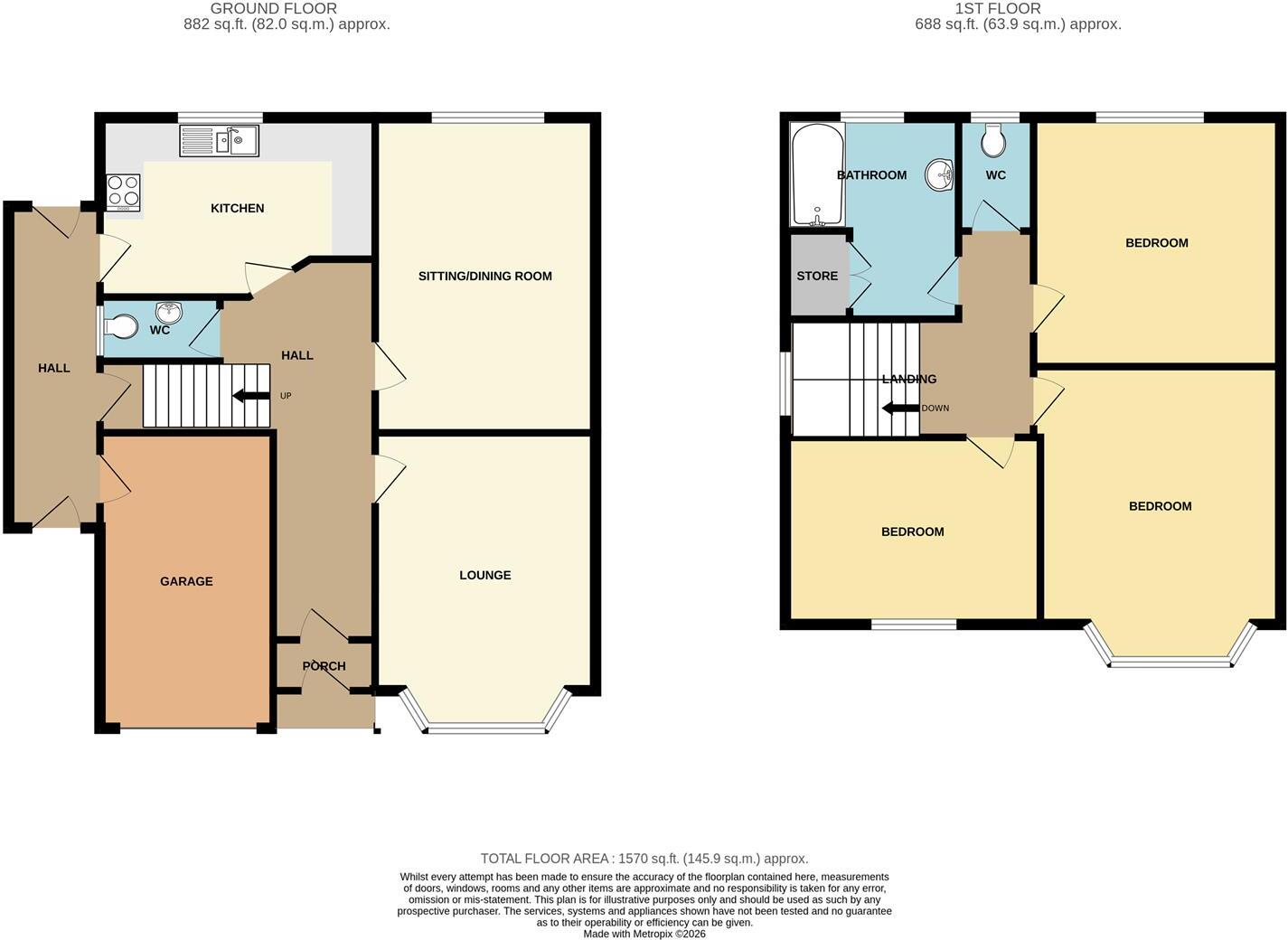 Burscough Road, Ormskirk floorplan