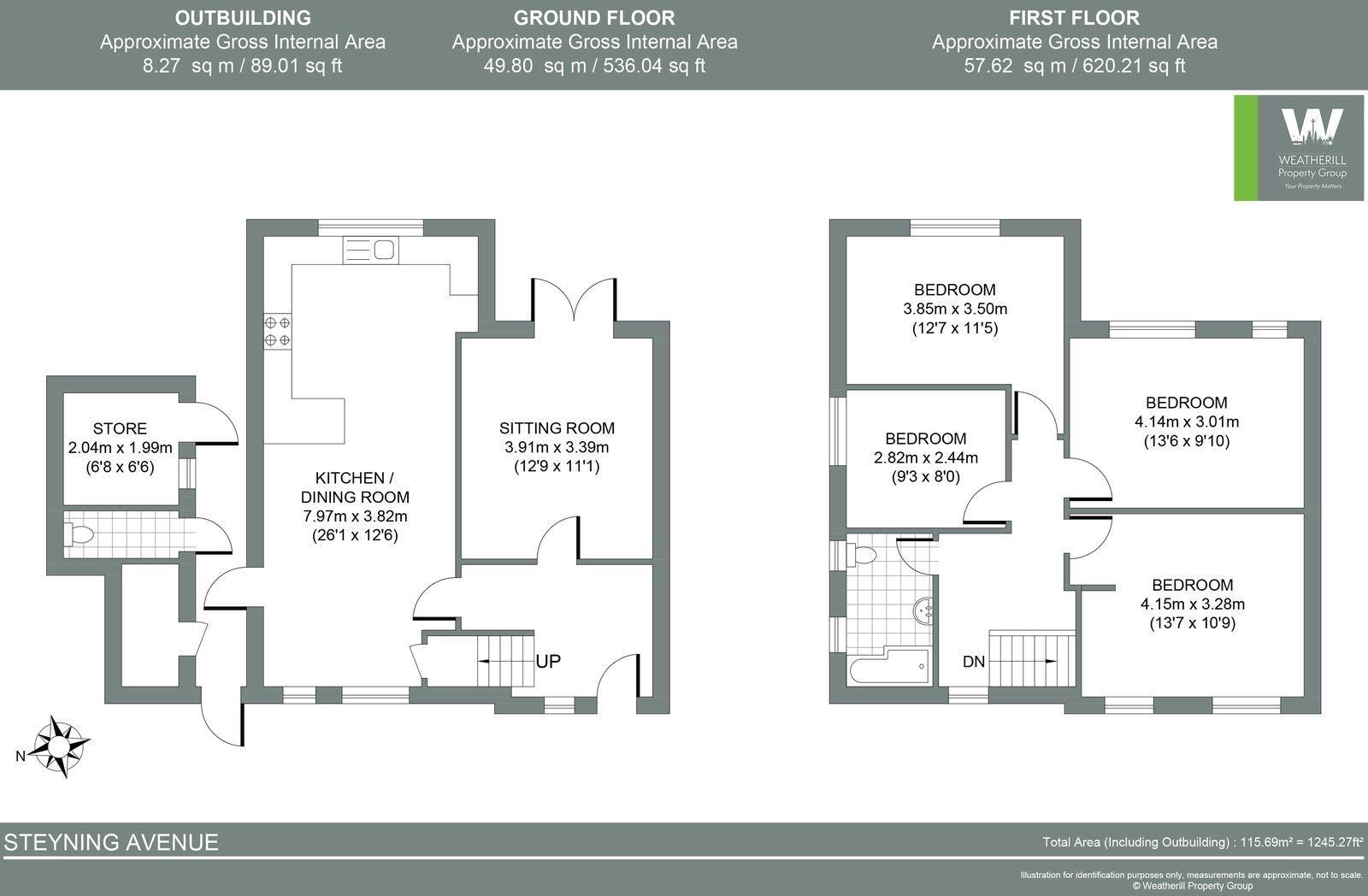 Steyning Avenue, Hove floorplan