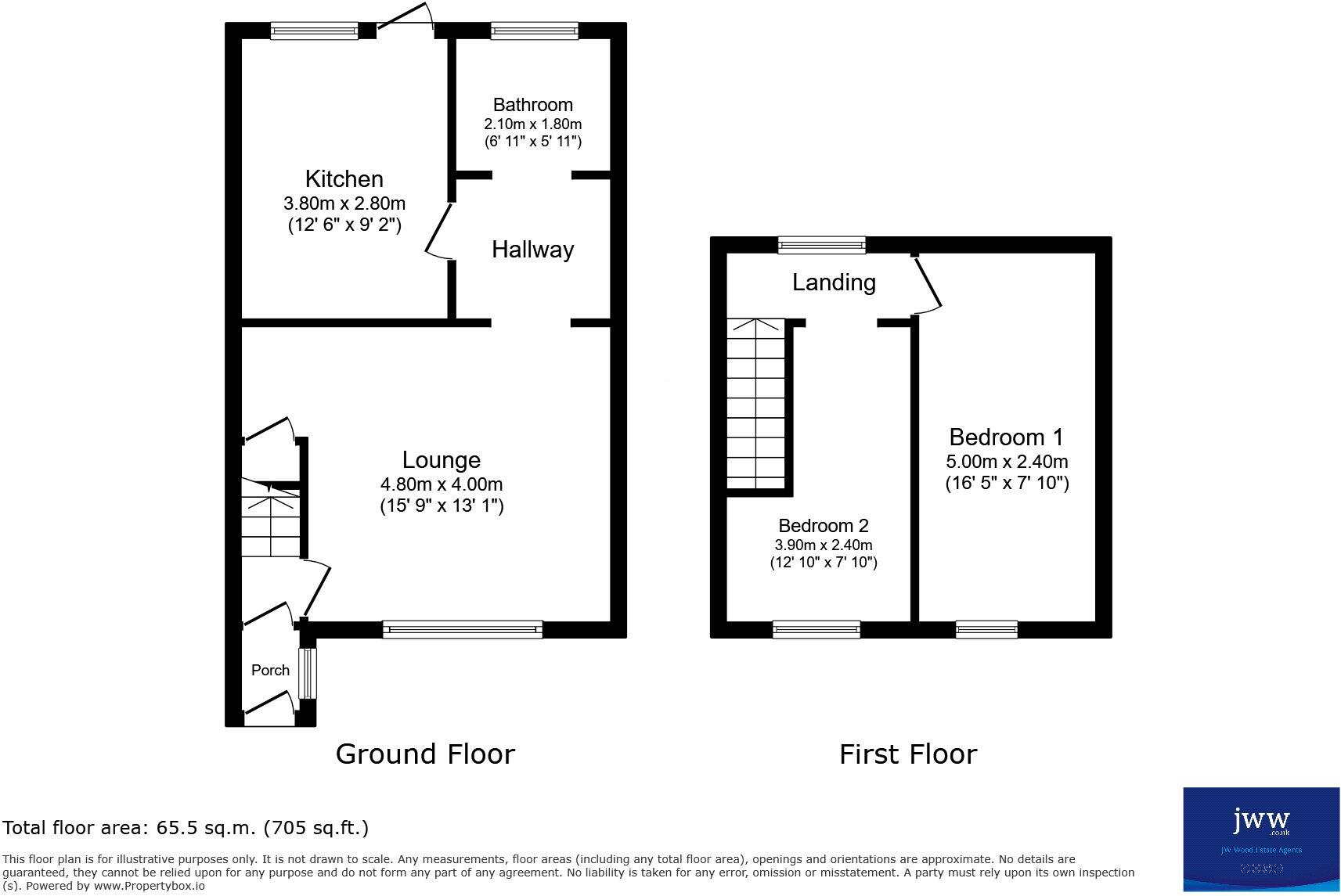 Rose Cottages, Burnopfield, Newcastle upon Tyne, County Durham, NE16 floorplan