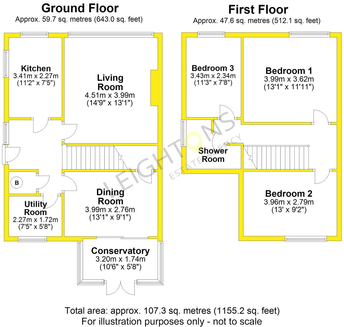 Craven Avenue, Silsden, BD20 floorplan