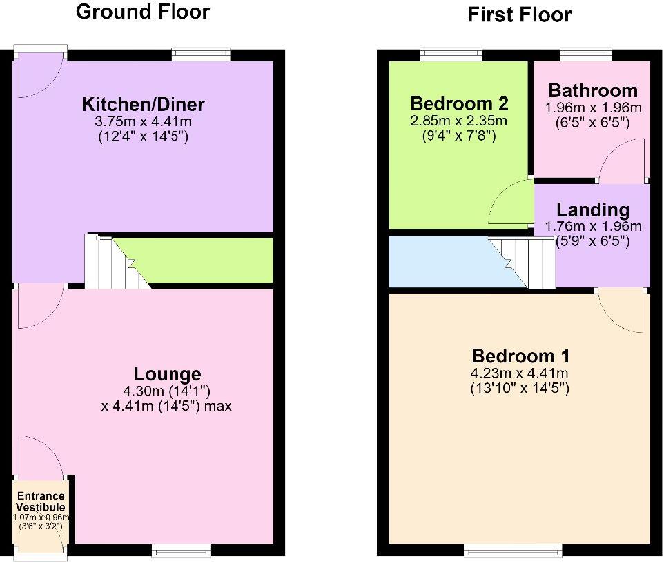 Albert Street, Kearsley, Bolton floorplan