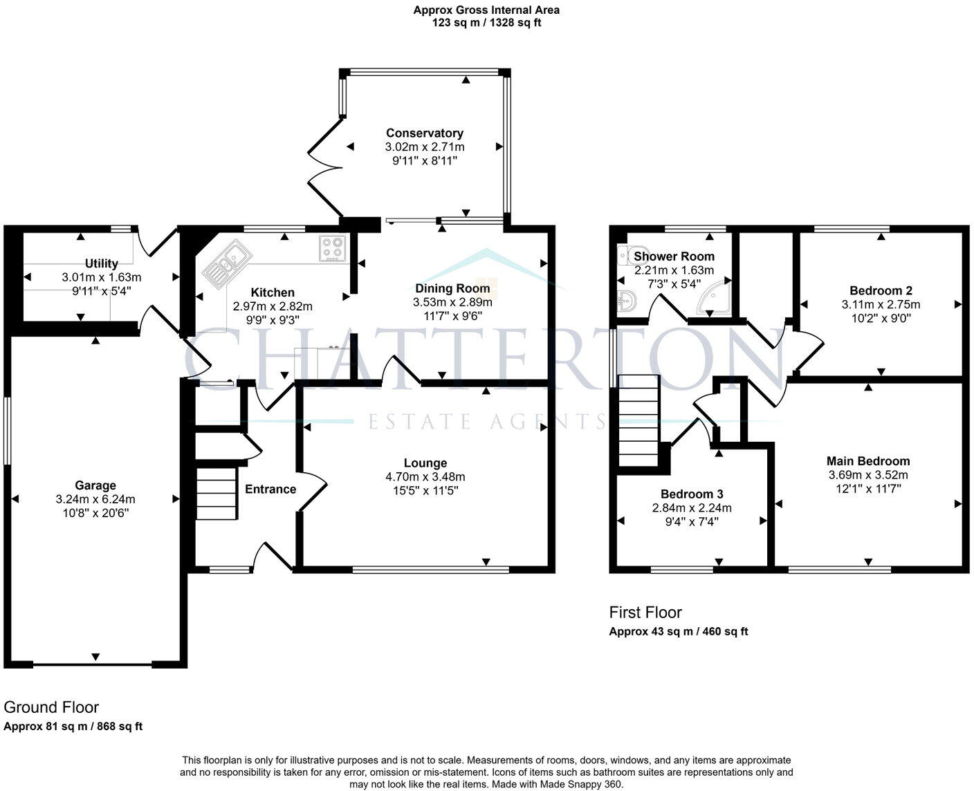 Harvard Avenue, Honeybourne, WR11 7XU floorplan