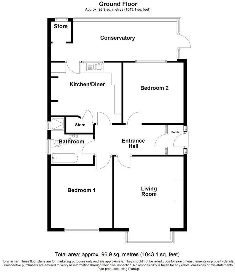 19 St. Andrews Drive, Ilkeston, Derbyshire DE7 5GW floorplan