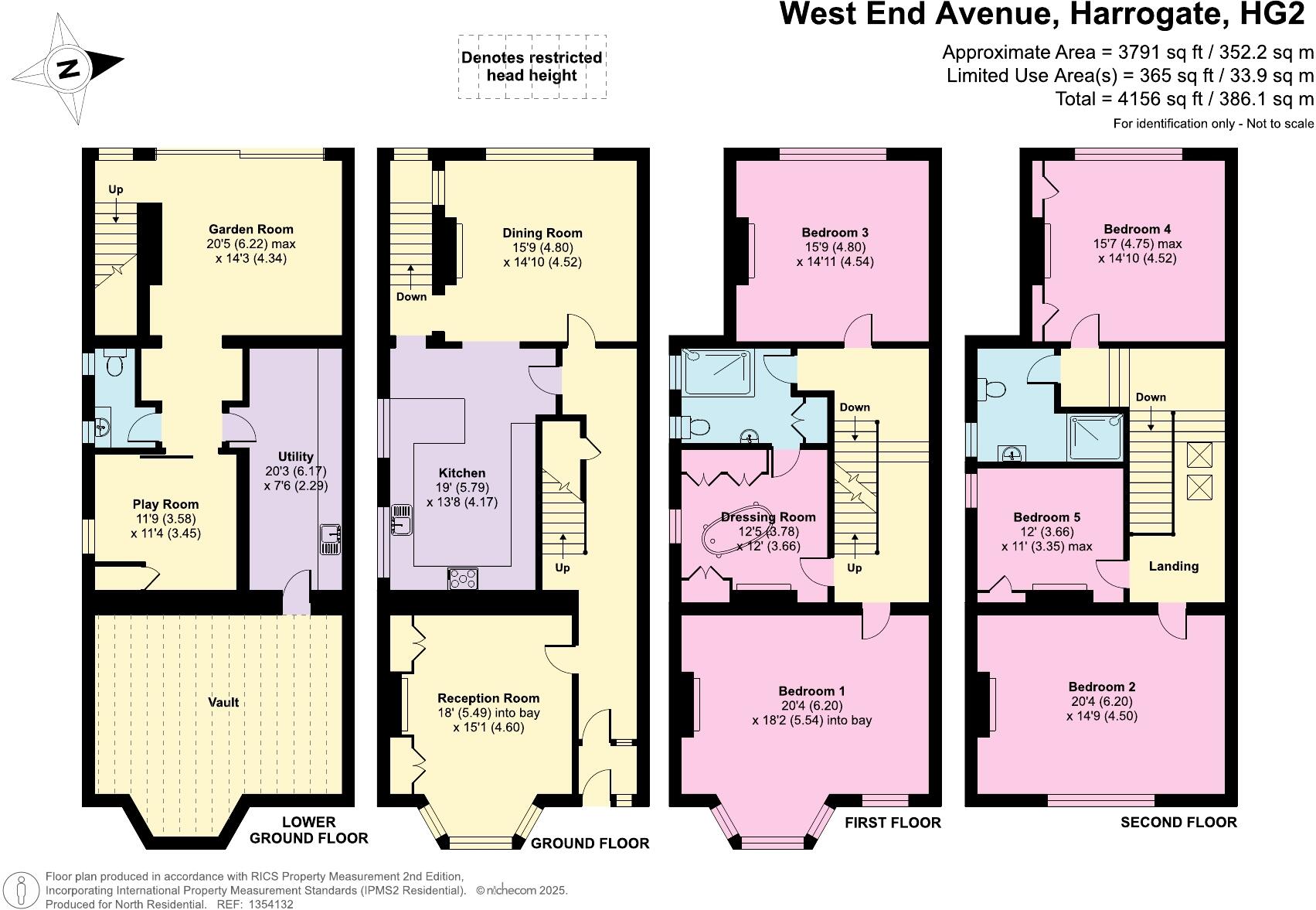 West End Avenue, Harrogate, HG2 floorplan