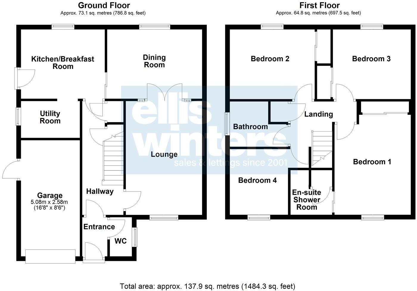 Priory Close, Needingworth floorplan