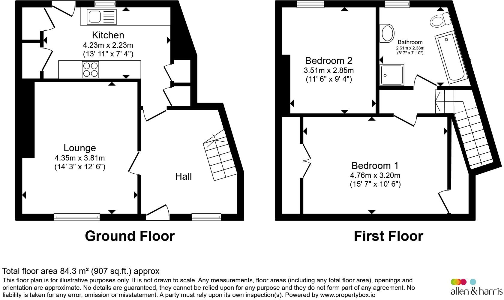 Howden Avenue, Kilwinning floorplan