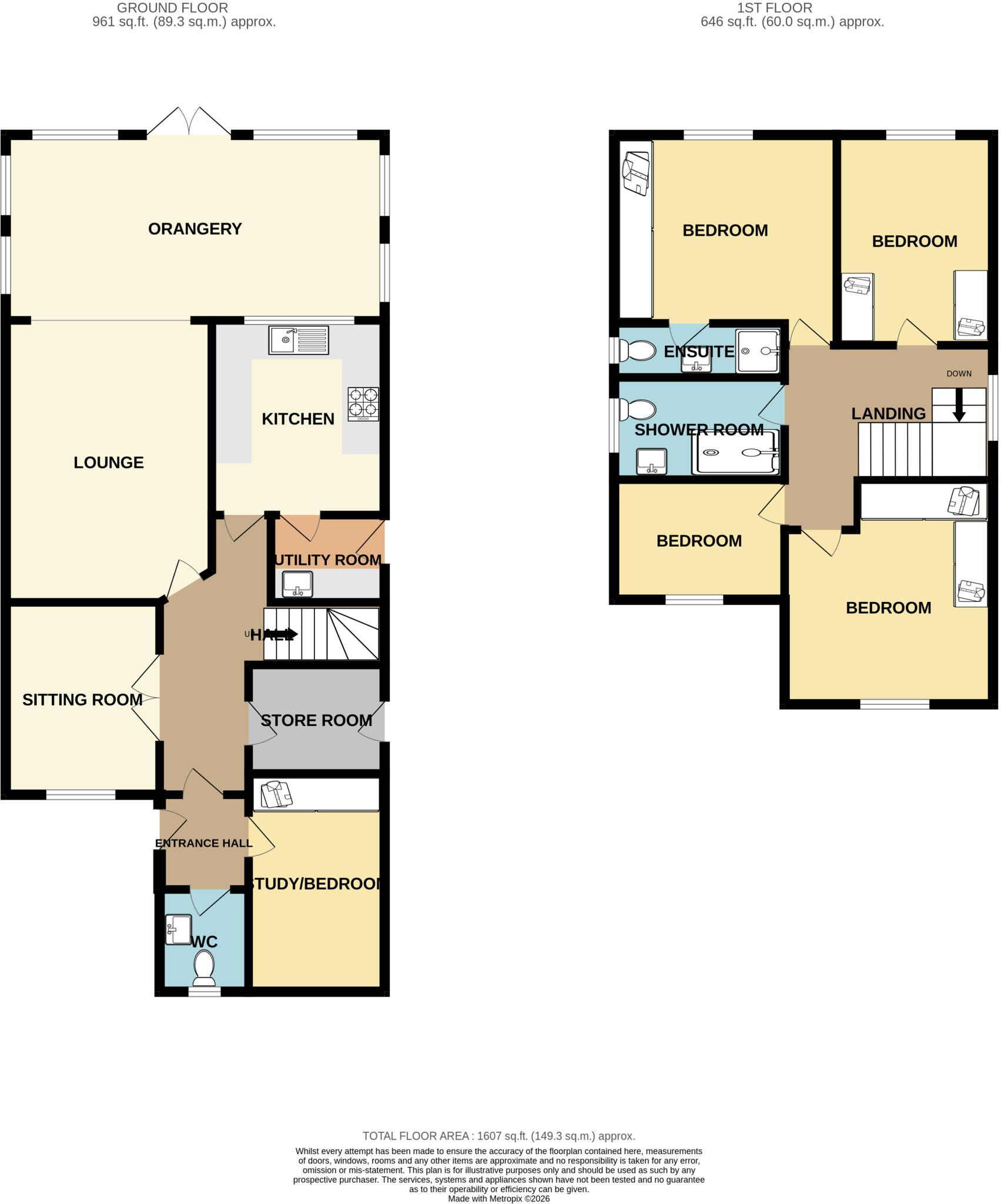 Wyecroft Close, Woodley floorplan