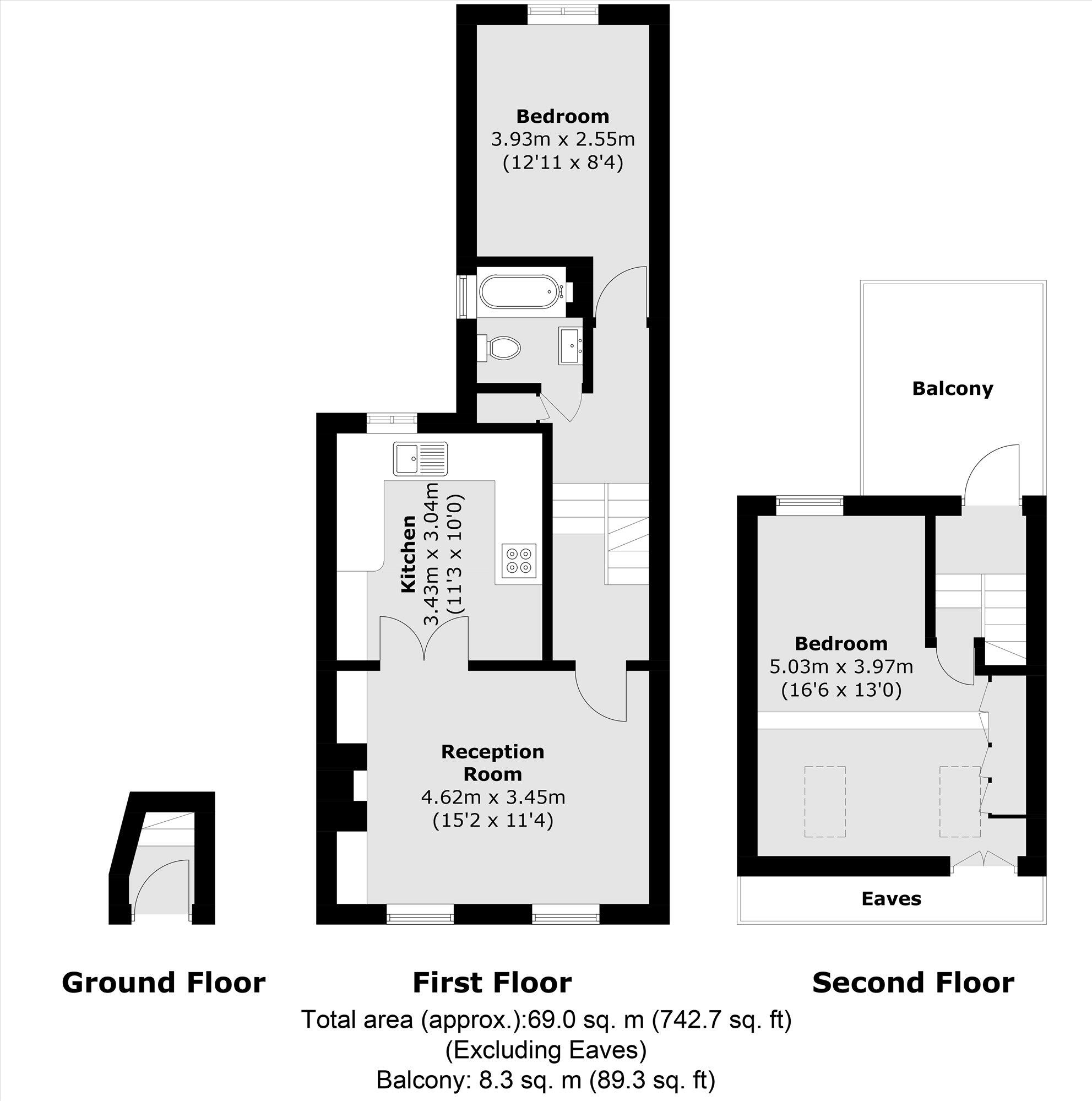 Ulverscroft Road, East Dulwich floorplan