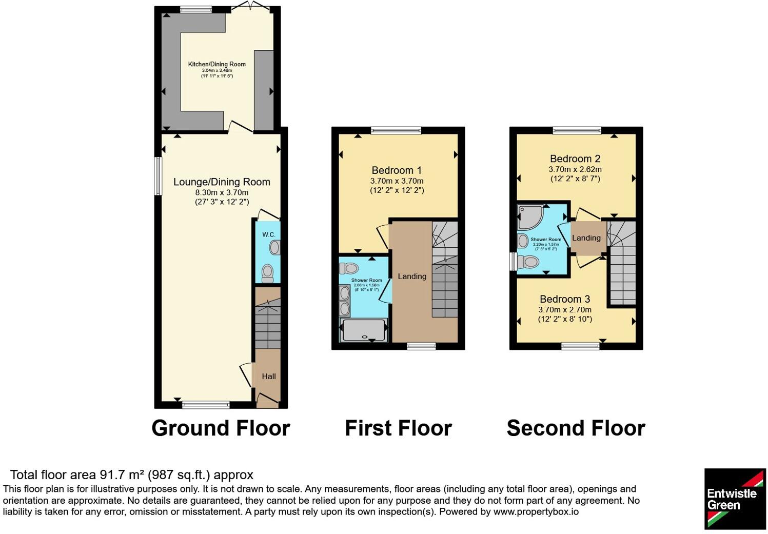 Ena Street, BOLTON, Lancashire, BL3 floorplan