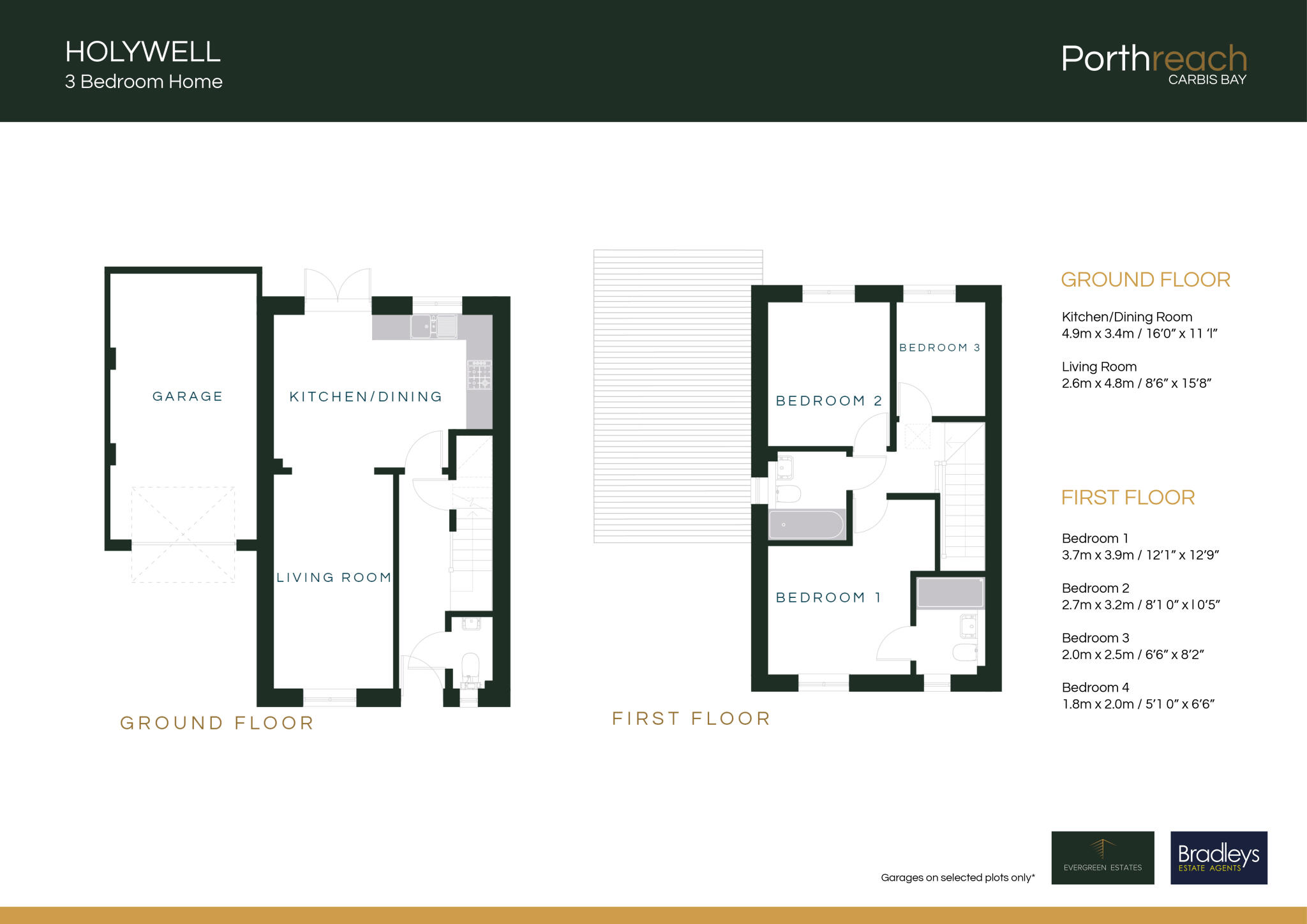 Park Karrbons, Carbis Bay, St. Ives, Cornwall floorplan