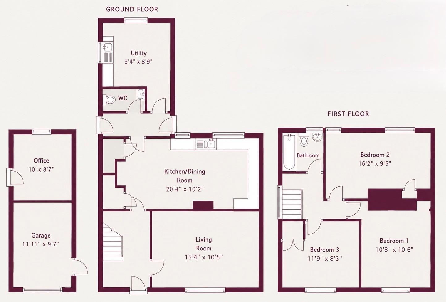 Glebelands, Buckfastleigh floorplan