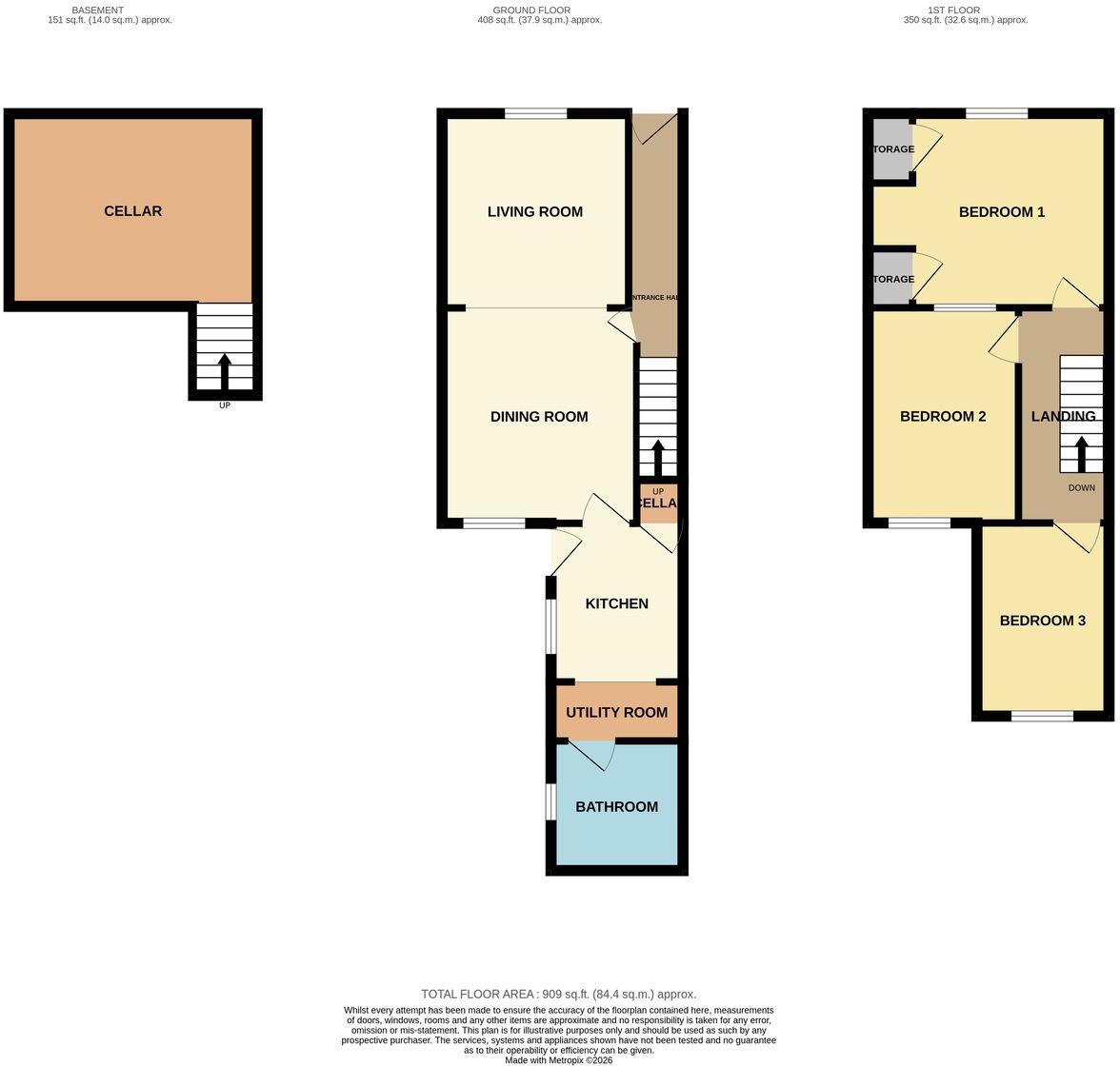Lower Hester Street, Northampton, NN2 floorplan