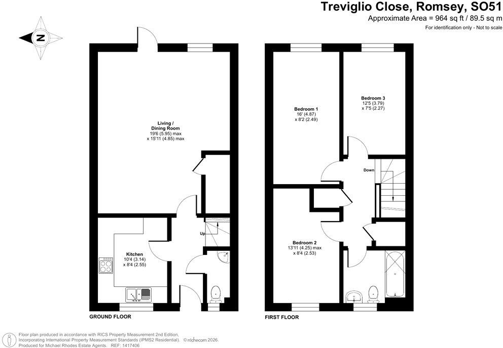 Treviglio Close, Romsey, Hampshire floorplan