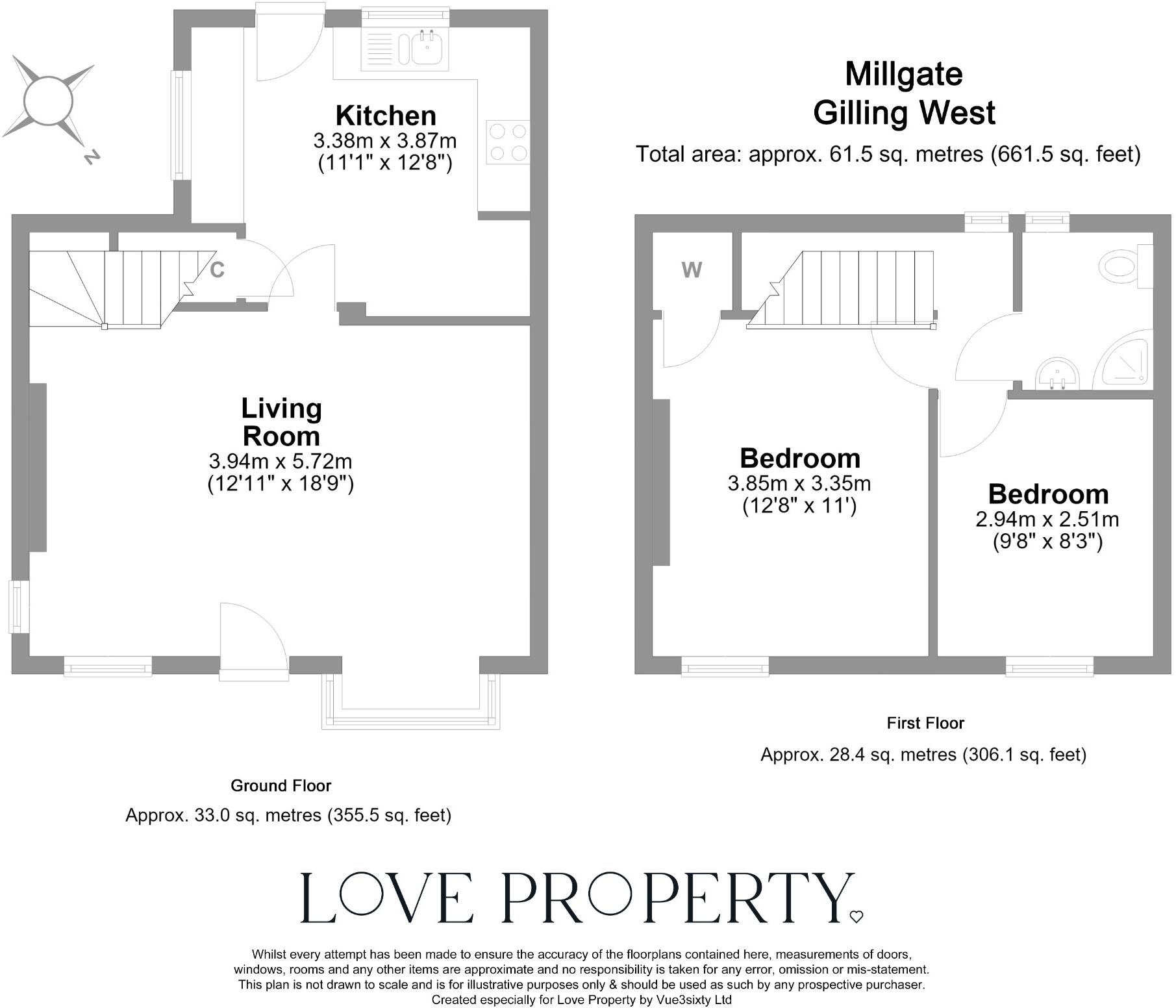 Gilling West, Richmond, North Yorkshire, DL10 floorplan