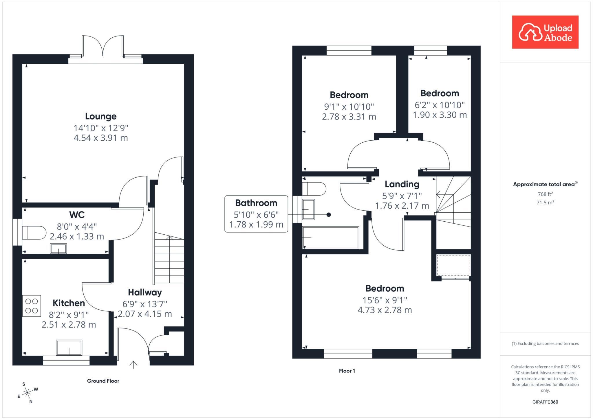 Galashiels Avenue, Chapelhall floorplan