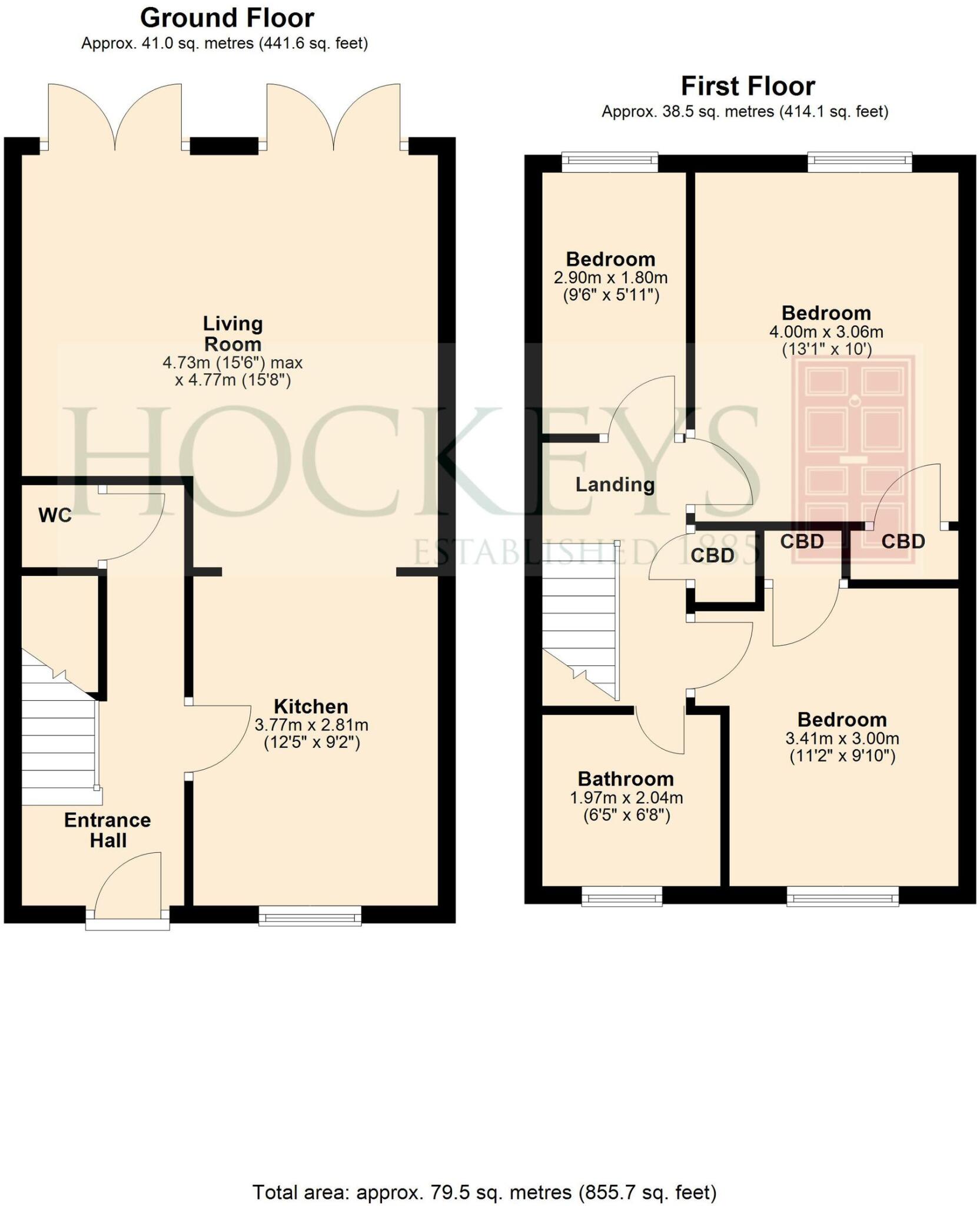 Sherbourne Court, Cambridge, CB4 floorplan