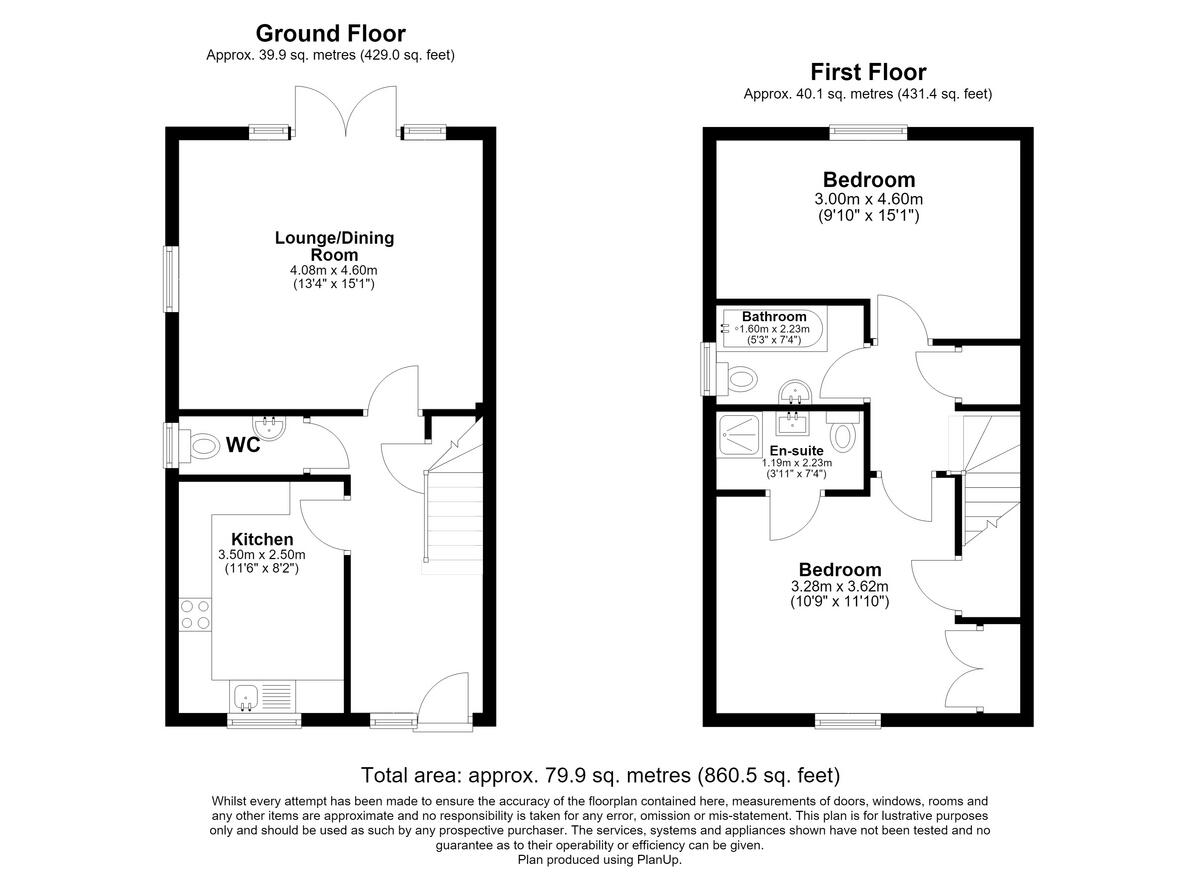 Montgomery Gardens, Canterbury, CT2 floorplan