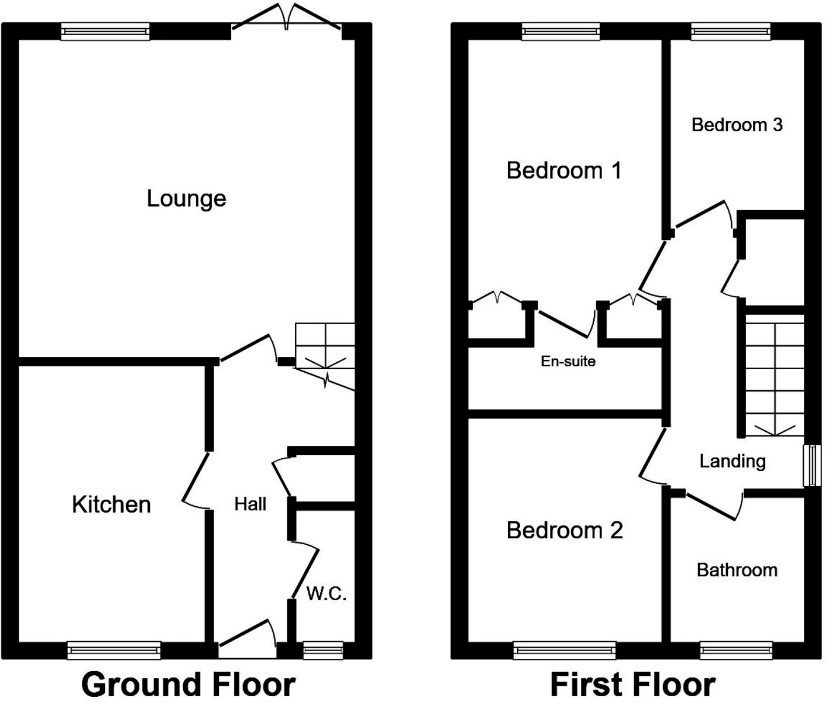 Red Kite Close, Penallta floorplan