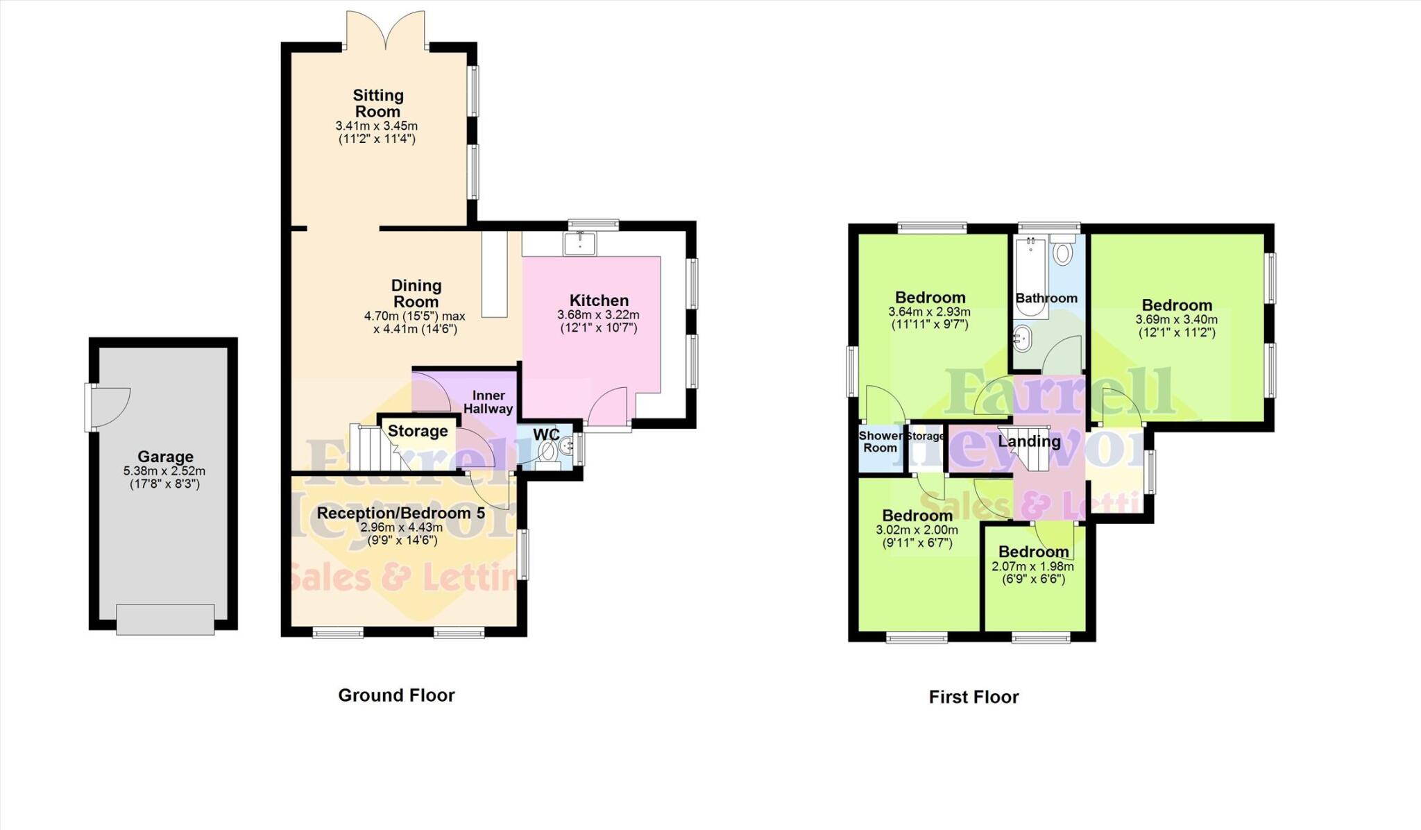Fieldside Close, Lostock Hall, Preston floorplan
