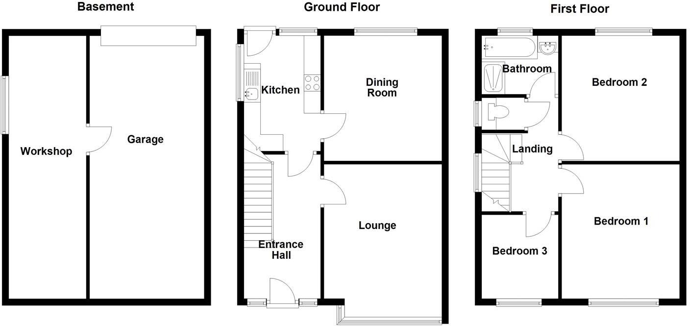 Quarryfields, Mirfield floorplan