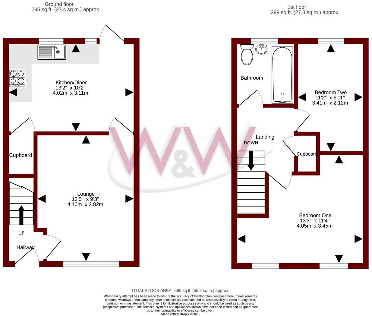 Pennycress, Locks Heath floorplan
