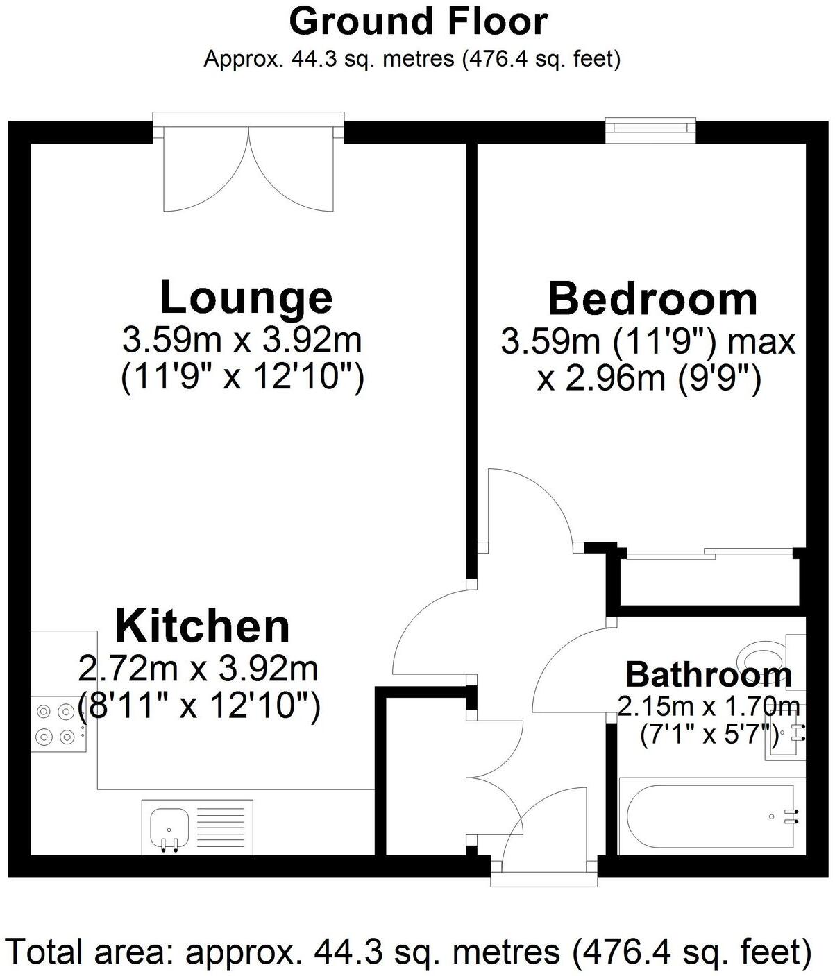 Lulworth Place, Warrington, WA4 floorplan