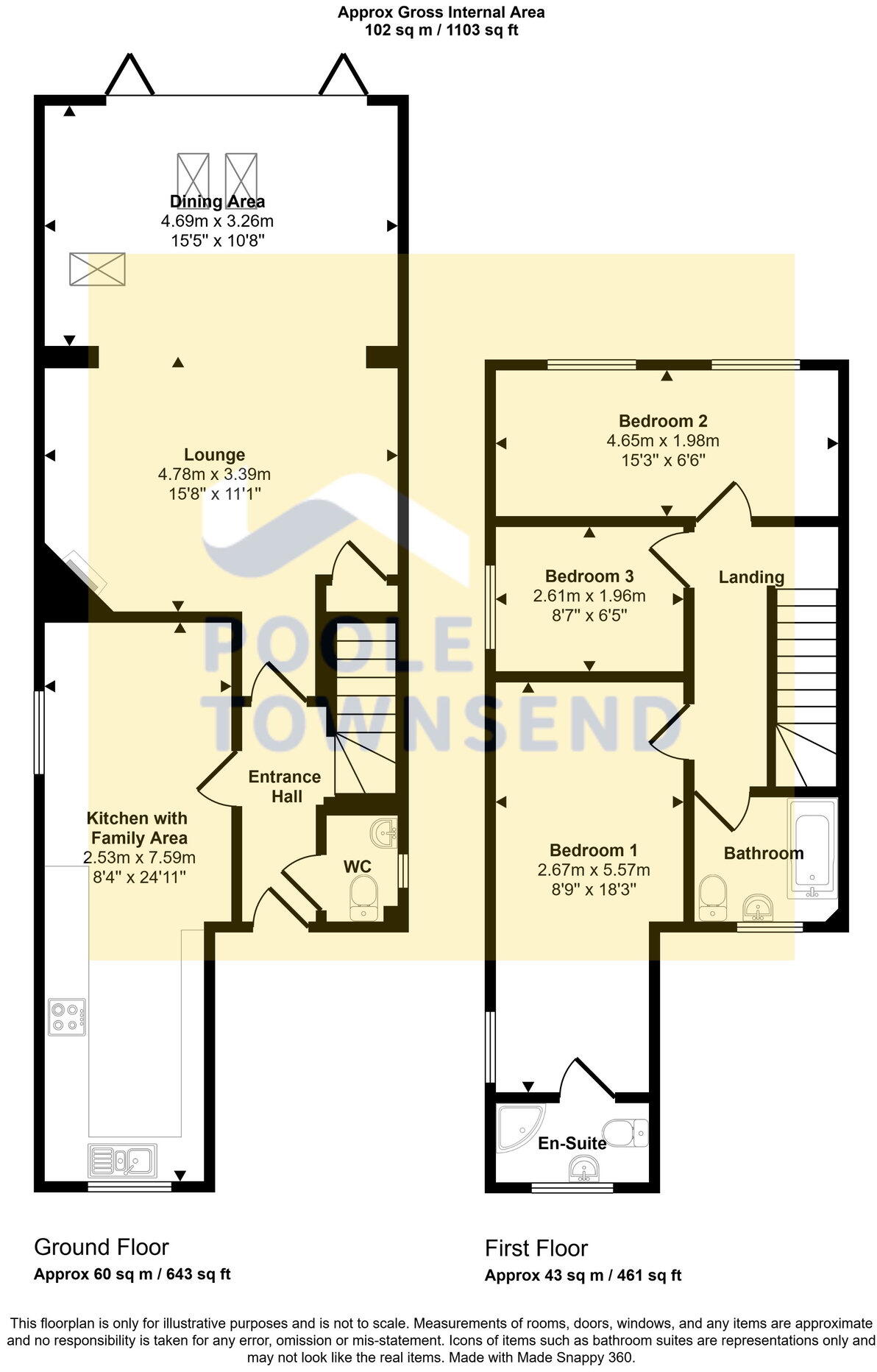 Liddle Close, Barrow-in-Furness, LA13 0SW floorplan