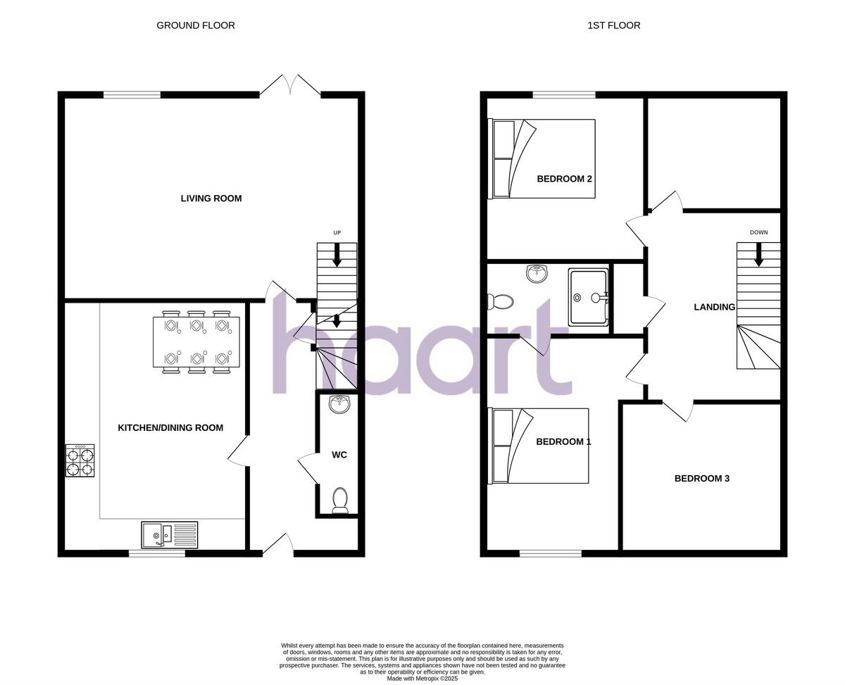 Saxon Way, Bardney floorplan