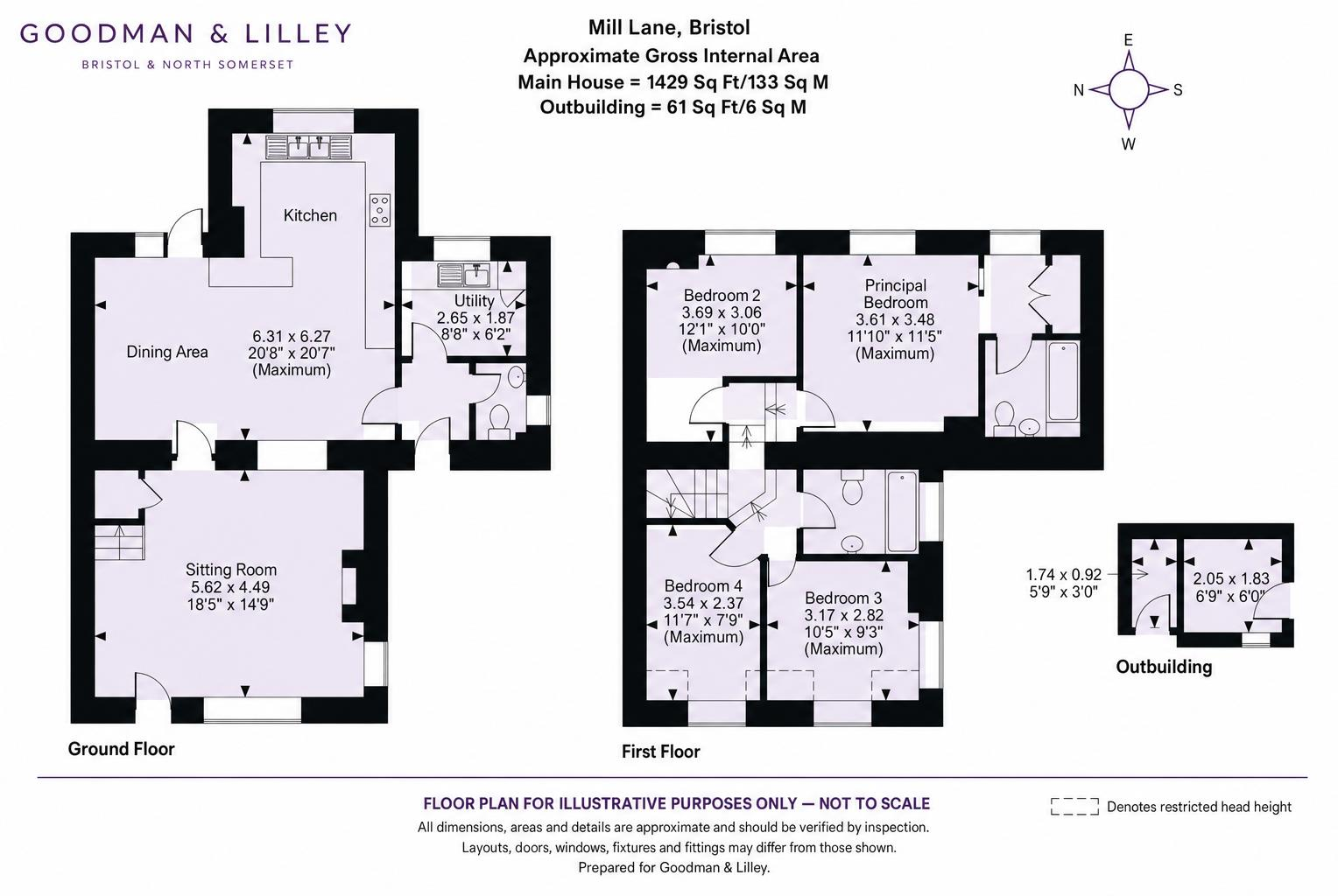 Mill Lane, Portbury floorplan