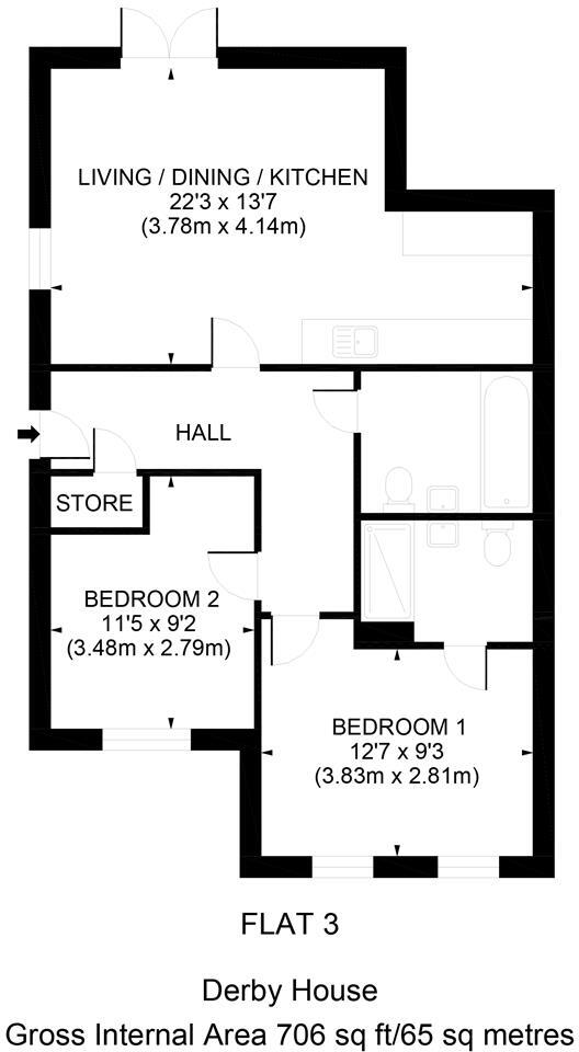 Brighton Road, Banstead, Surrey floorplan