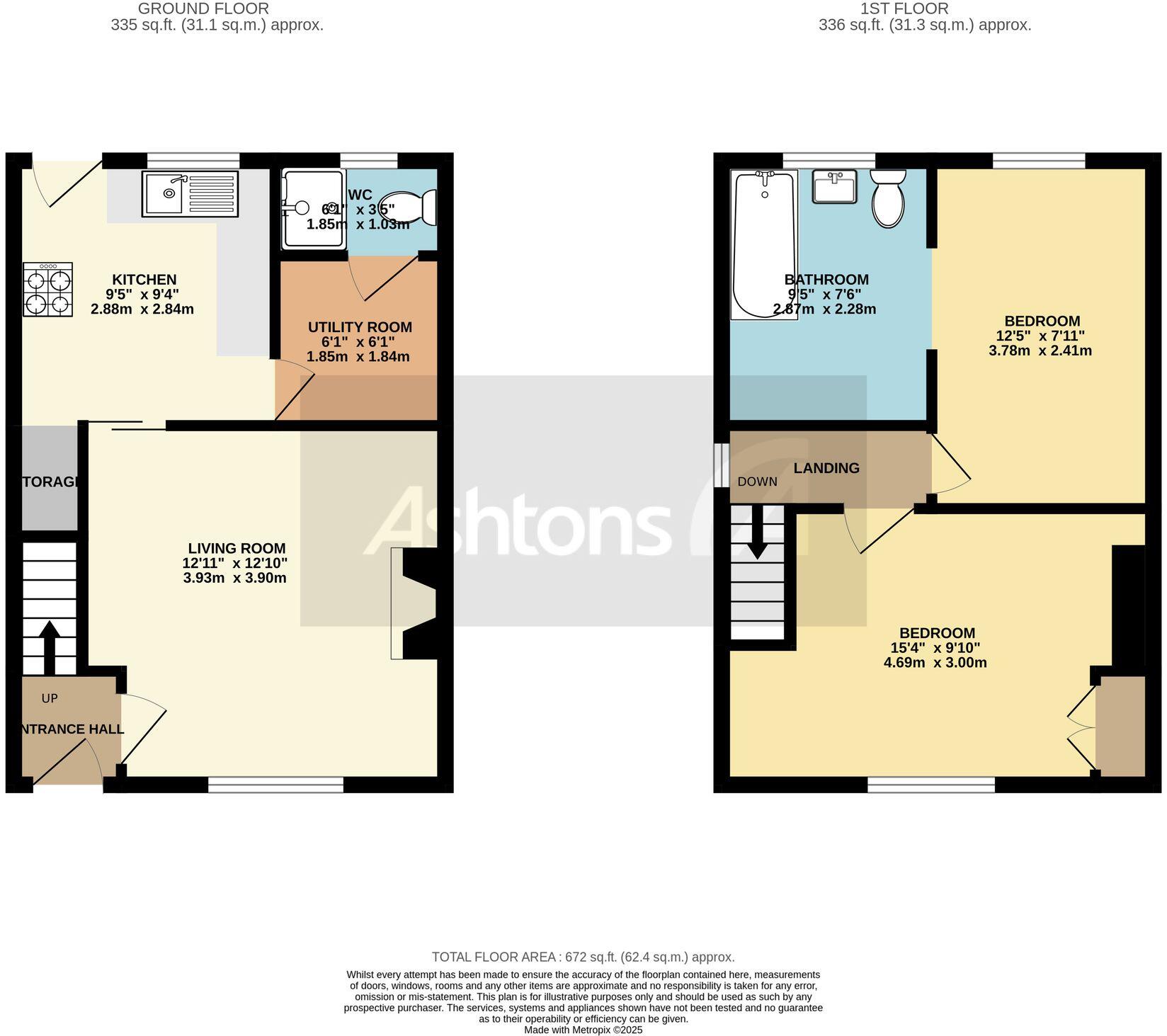 Atherton Road, Hindley Green, WN2 floorplan