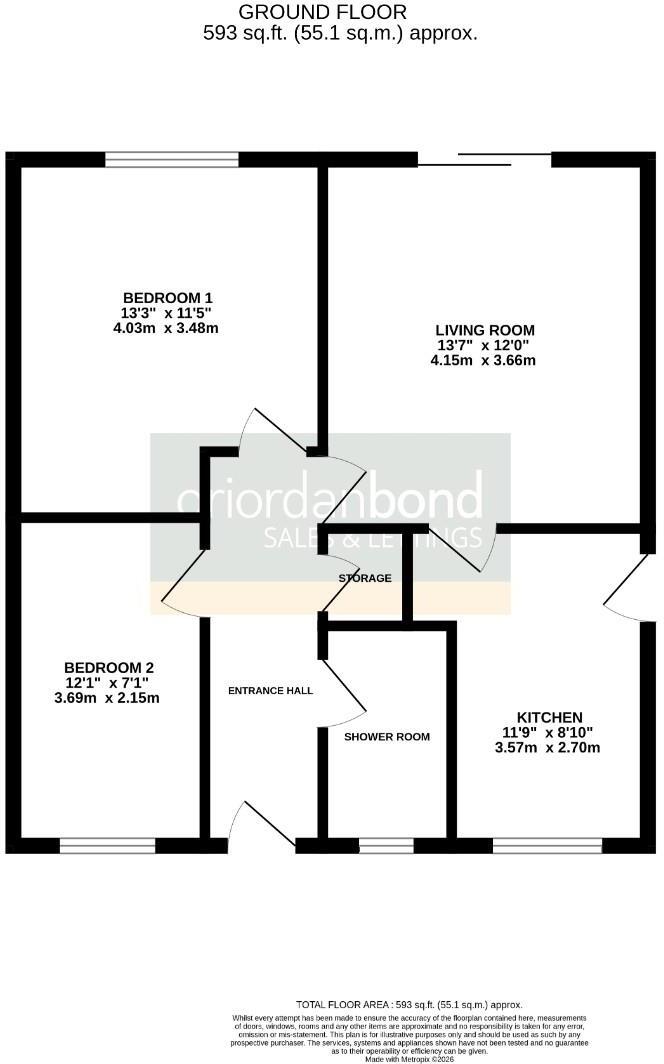 Obelisk Rise, Kingsthorpe, Northampton NN2 floorplan
