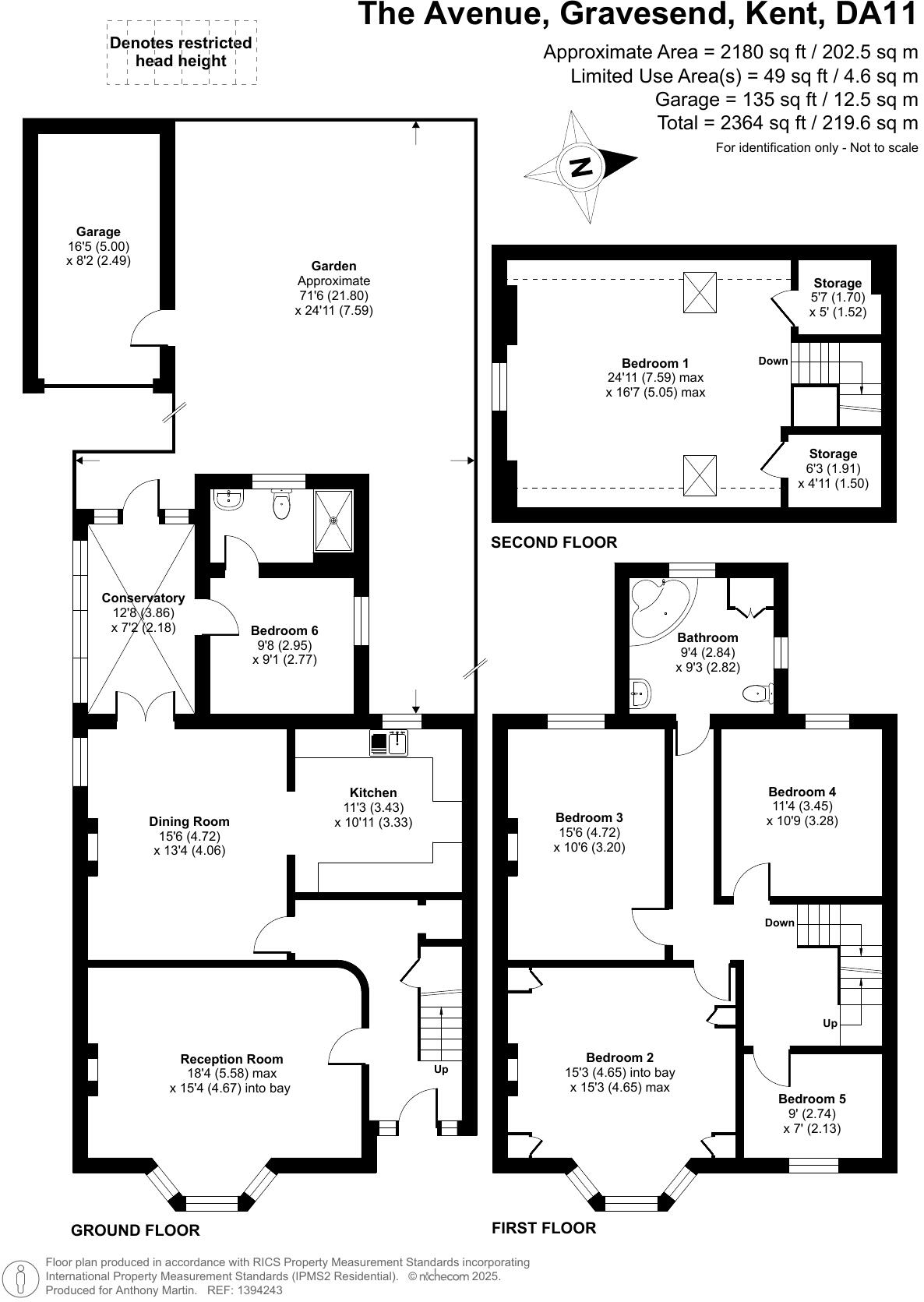 The Avenue, Gravesend, Kent, DA11 floorplan