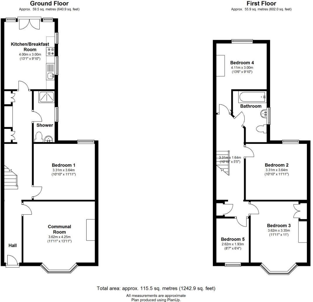 Milton Road, Cambridge floorplan