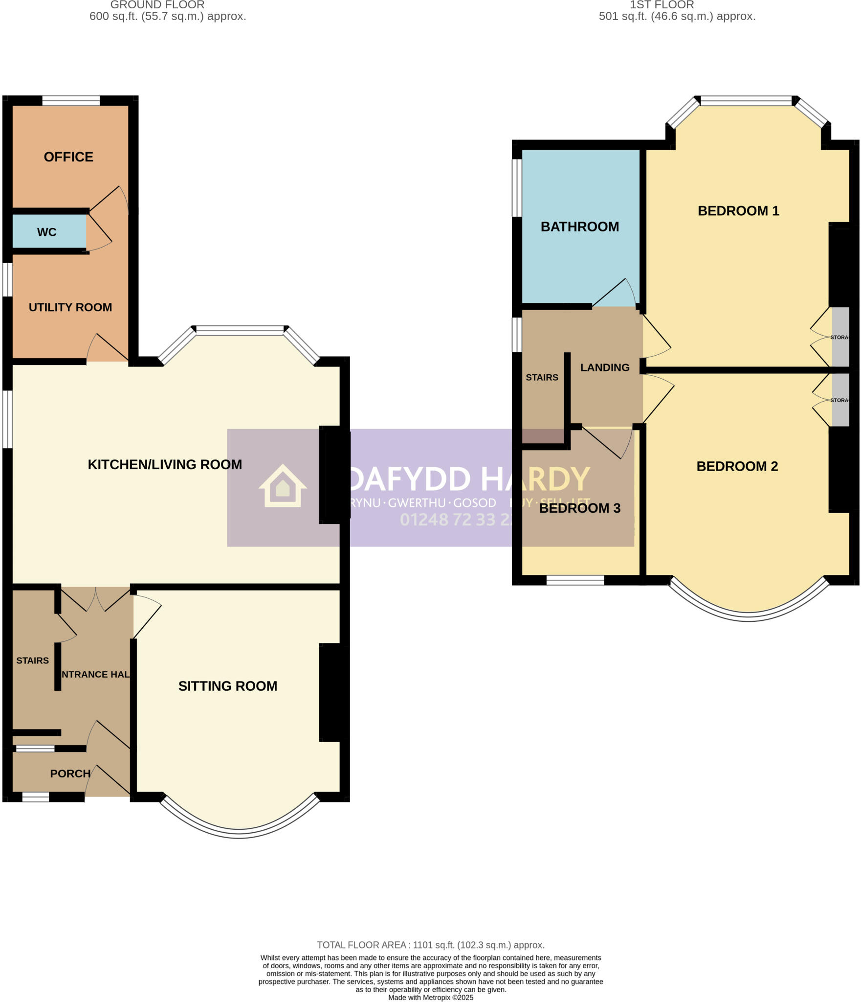 Bryniau Road, Llandudno, Conwy, LL30 floorplan