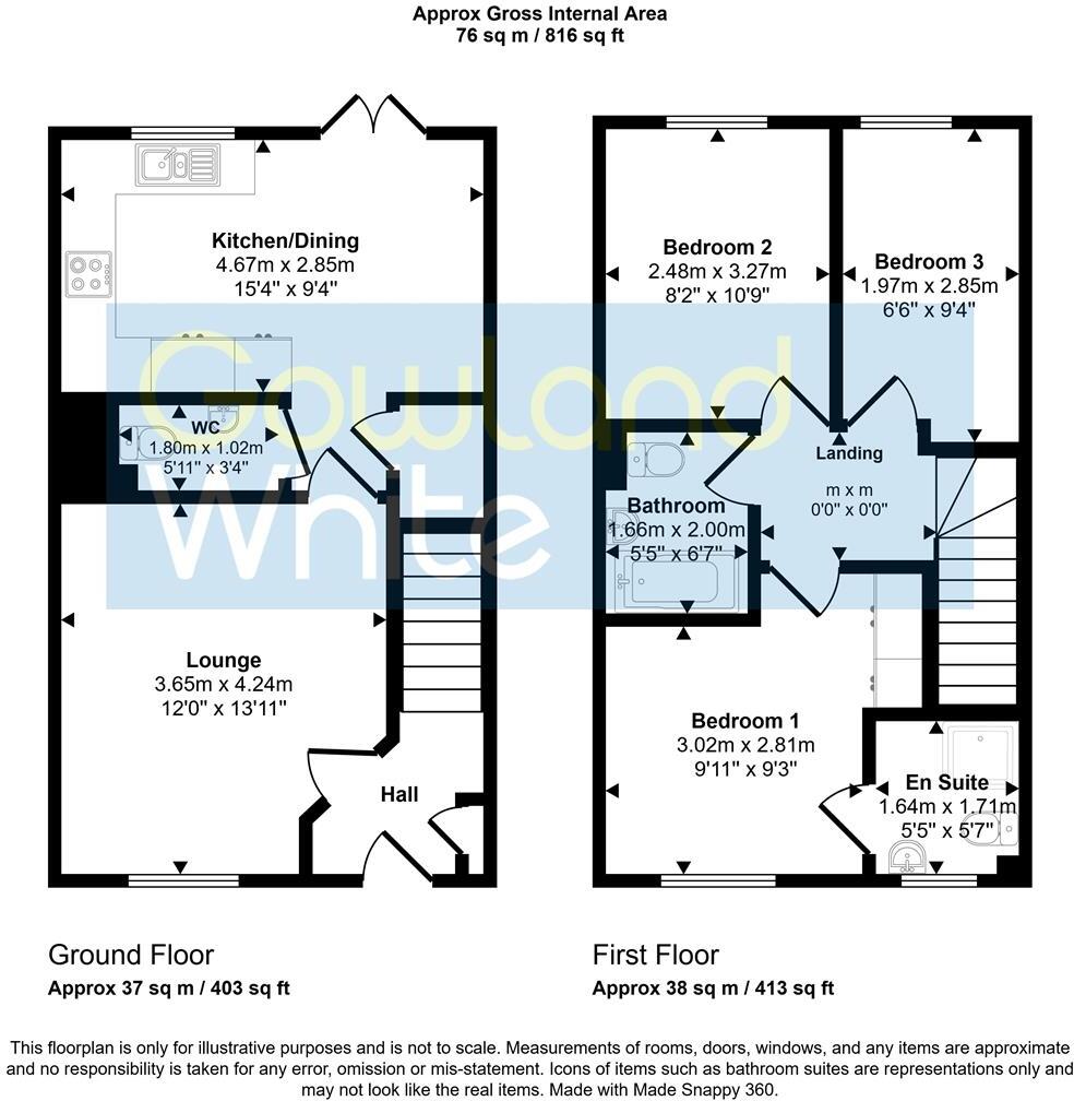 Sunflower Lane, Stainton, Middlesbrough TS8 9FS floorplan