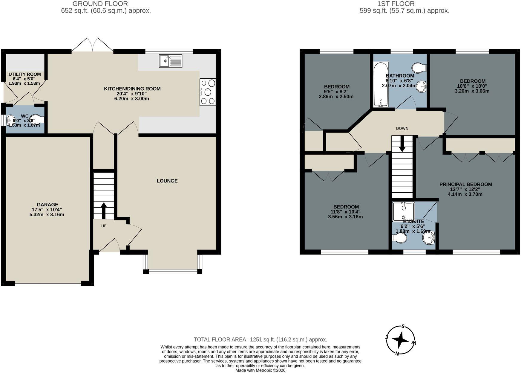 Brook Close, Gee Cross Hyde floorplan