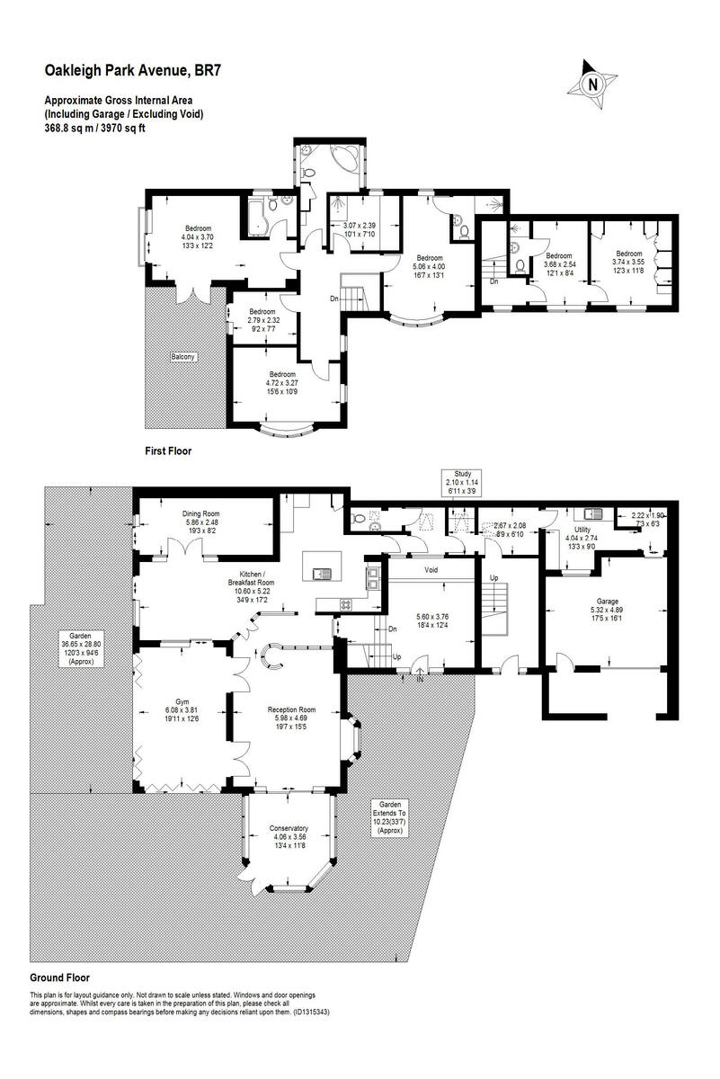 Oakleigh Park Avenue, Chislehurst, BR7 floorplan